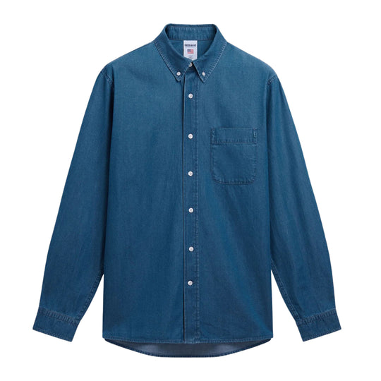 SEBAGO Camicia Uomo Benjamin - Denim