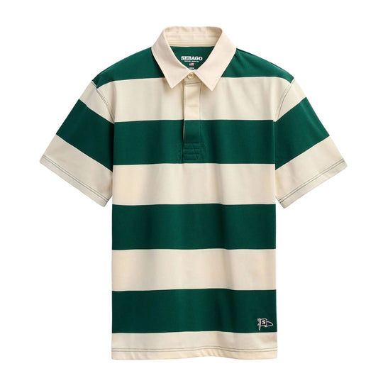 SEBAGO Polo Uomo Campbell - Bianco/Verde