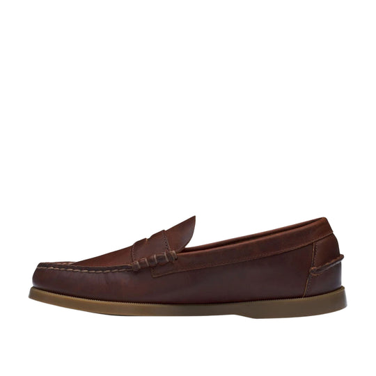 SEBAGO Mocassini Uomo Dolphin Waxed - Marrone/Miele