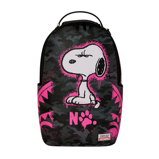 SPRAYGROUND Zaino SNOOPY PINK - Nero/Multicolor