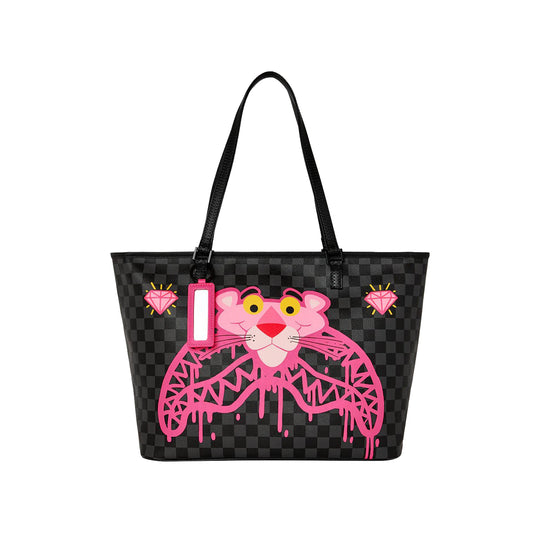SPRYGROUND Borsa Unisex PINK PANTHER TOTE - Nero/Multicolor