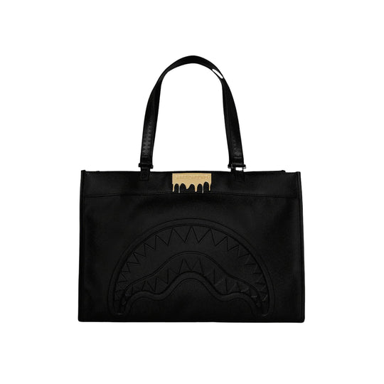 SPRAYGROUND Borsa Unisex GOLD BRICK TOTE - Nero