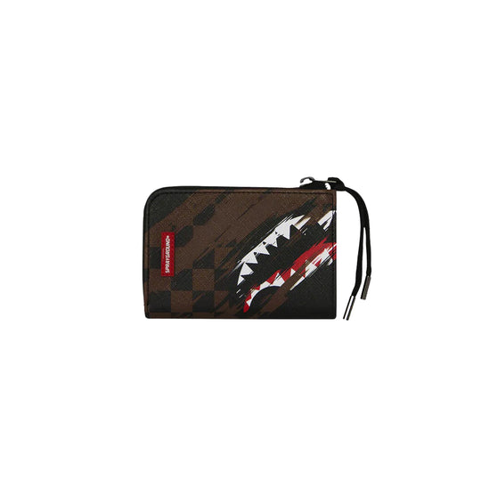 SPRAYGROUND Partafoglio Unisex SMEARED GRUNGE - Marrone/Multicolor