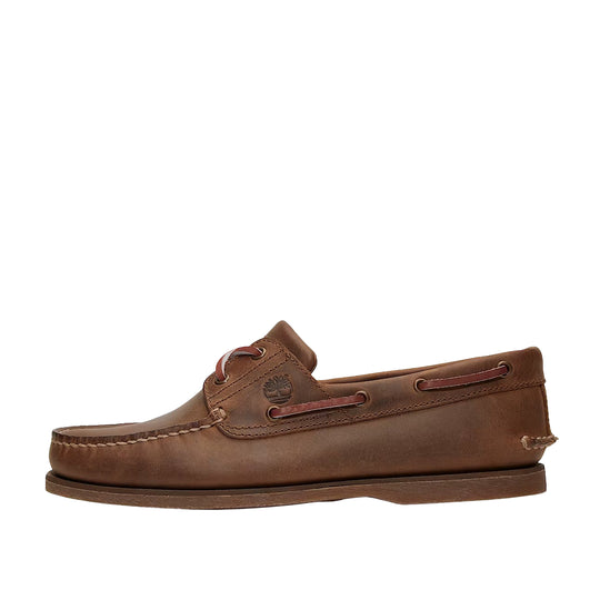 Herren-Mokassin Timberland Classic Boat 2-Loch Hellbraun 