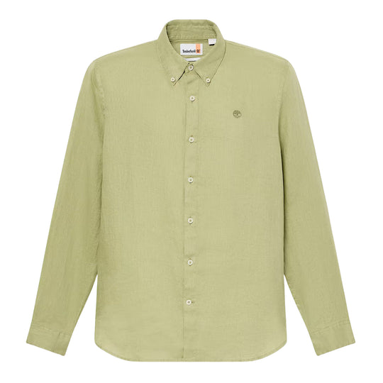 Camicia Uomo Timberland Millbrok L/S B/D Verde Salvia