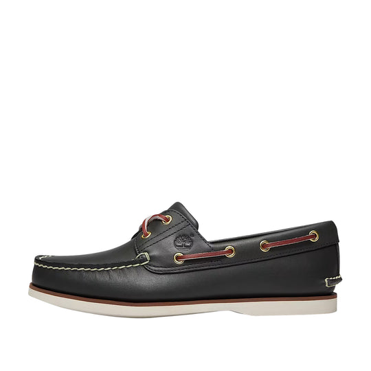 Mocassino Uomo Timberland Classic Boat 2 Fori Blu