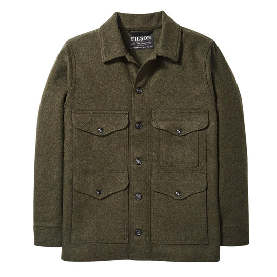 Herenjas Filson Mackinaw Wool Cruiser Groen