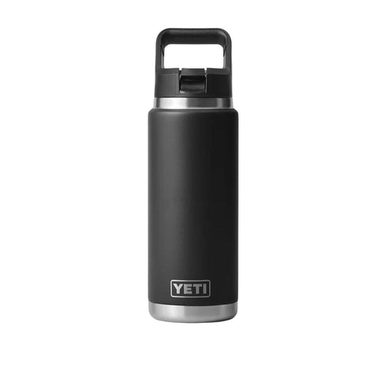 Drinkfles YETI Rambler Straw 26oz (769ml) Zwart