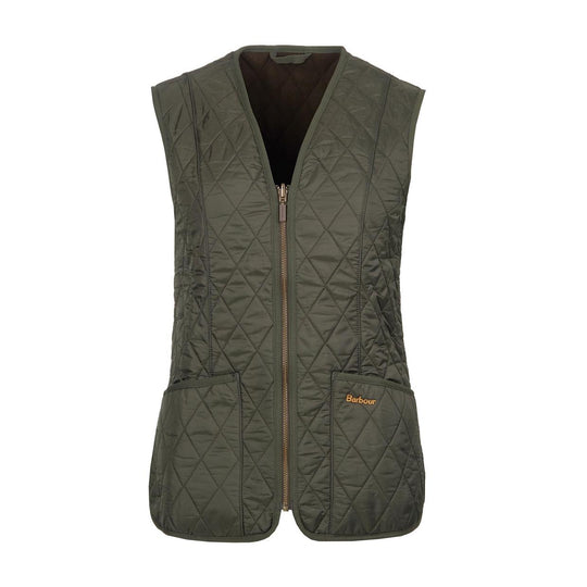 Barbour Fleece Gilet Betty Liner Olijfgroen