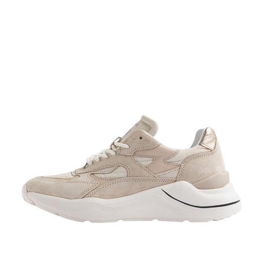 Dames schoenen D.A.T.E. Fuga Dragon Beige/Goud