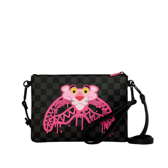 Unisex Clutch Sprayground Pink Panther Clutch Black/Multicolor