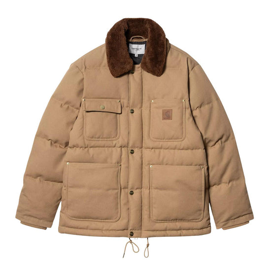 Giubbino Uomo Carhartt WIP Rayley Marrone
