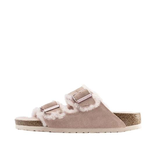 Dames Sandalen Birkenstock Arizona Shearling Roze