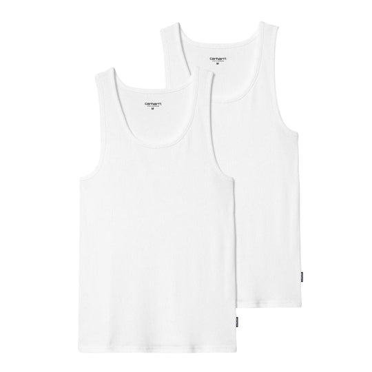 Canotta Uomo Carhartt WIP A-Shirt Bianco (2-Pack)
