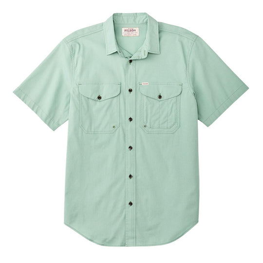 Camicia Uomo Filson S/S Twin Lakes Verde Menta