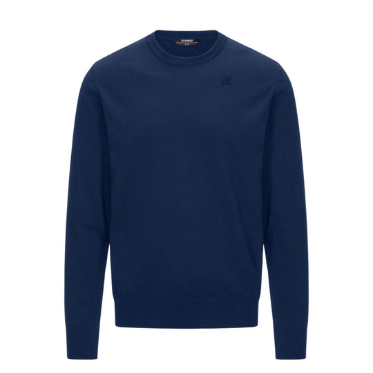 Maglione Uomo K-Way Sebastien Blu Cobalto