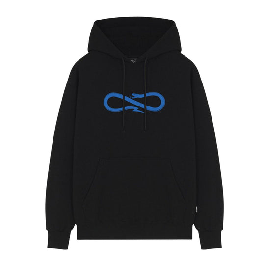 Heren Sweater Propaganda Logo Classic Zwart / Blauw