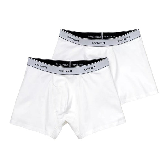 Boxer Uomo Carhartt WIP Cotton Trunks Bianco (2-Pack)