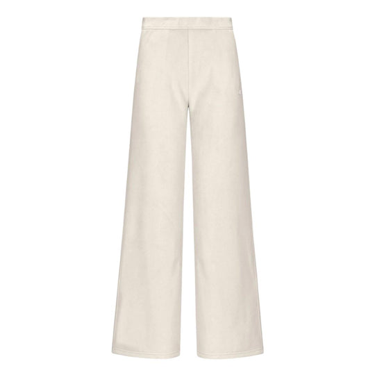 Damesbroek jogging K-Way Jenny Velour roomwit