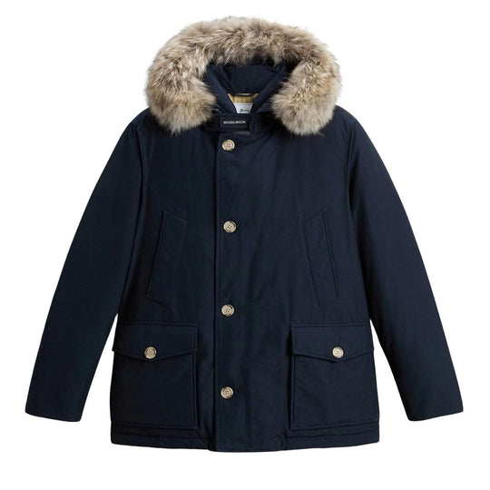 Herenjack Woolrich Arctic Fur Anorak Blauw