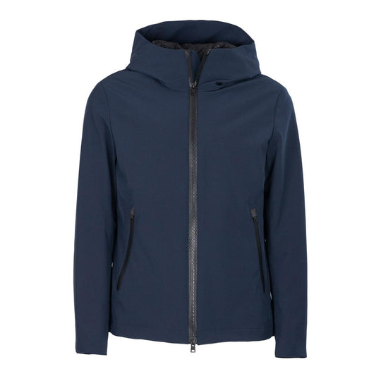 Herenjack Woolrich Pacific Softshell Blauw