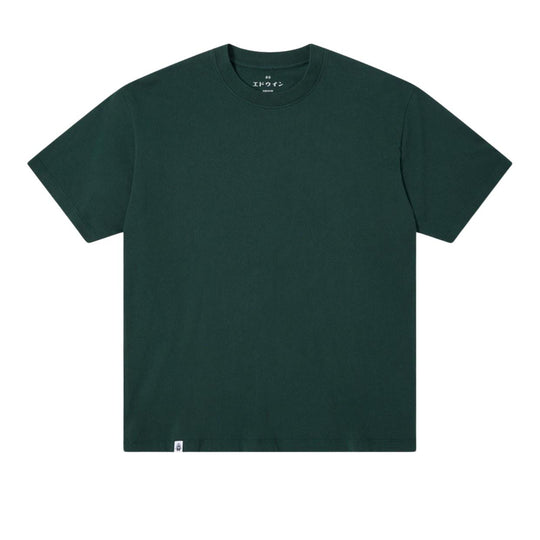 Heren T-shirt Edwin Basic Oversize Groen