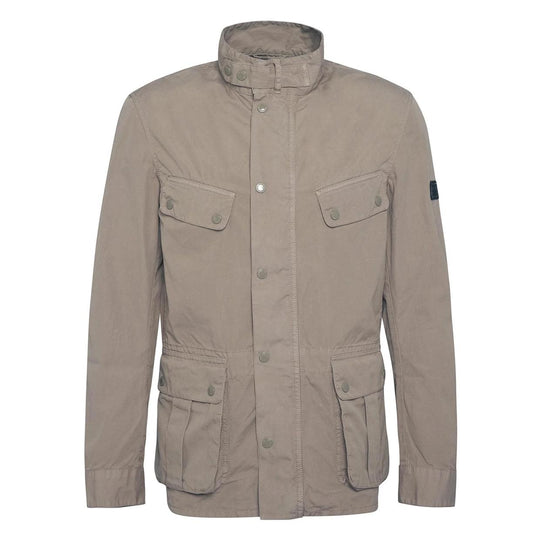 Giubbino Uomo Barbour International Casual Duke Grigio Chiaro