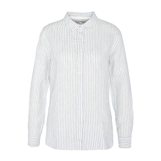 Camicia Donna Barbour Marine Chambray Righe