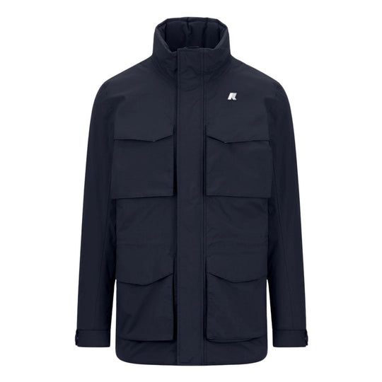 Giubbino Uomo K-Way Manphy Warm Ottoman Blu