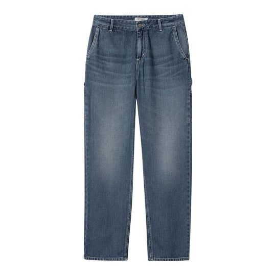 Dames Jeans Carhartt WIP W' Pierce Pant Straight Blauw