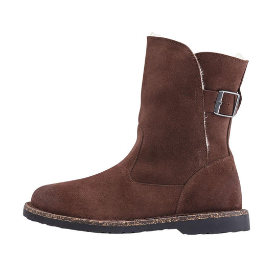 Dames Enkellaarzen Birkenstock Uppsala Shearling Bruin