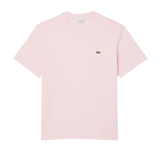 T-shirt Uomo Lacoste Cotone Pima Rosa