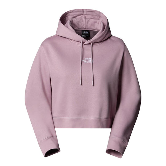 Felpa Donna The North Face Cropped Essential Lilla
