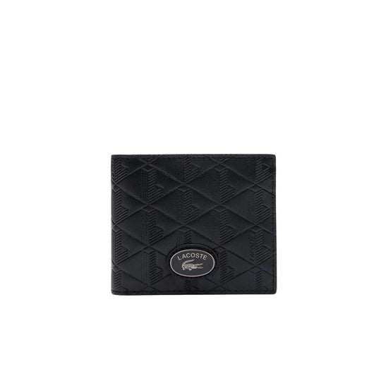 Portafoglio Lacoste Nomogramme Nero