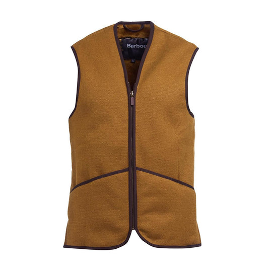 Bodywarmer Barbour Warm Pile Waistcoat / Zip-In Liner Bruin