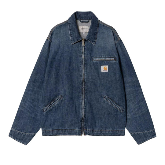 Giubbino Uomo Carhartt WIP OG Detroit Blu Denim