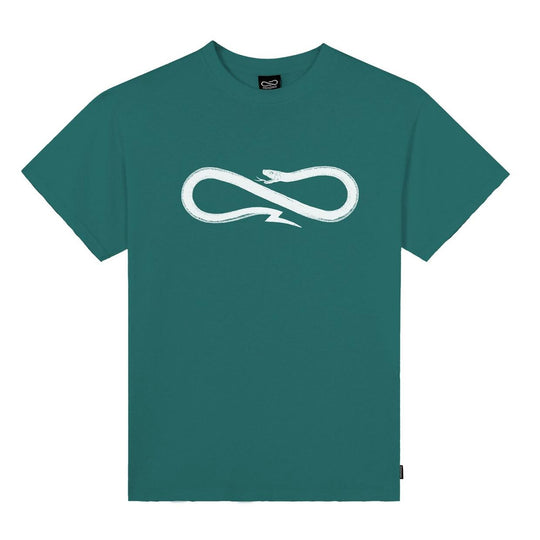 Heren T-shirt Propaganda Logo Classic Groen / Wit