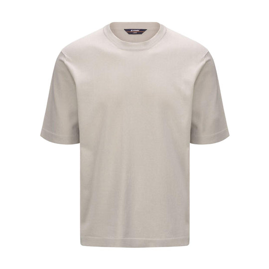 T-shirt Maglia Uomo K-Way Combe Beige