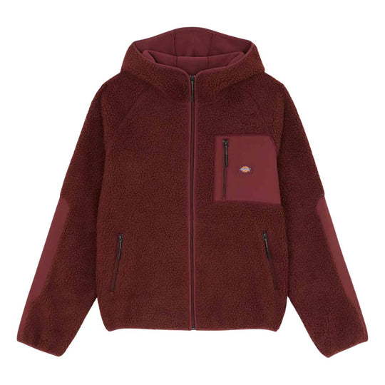 Men's Dickies Central High Pile Jacket Rust