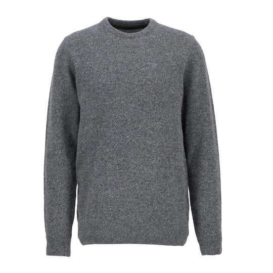 Maglione Uomo Barbour Essential Tisbury Grigio Melange