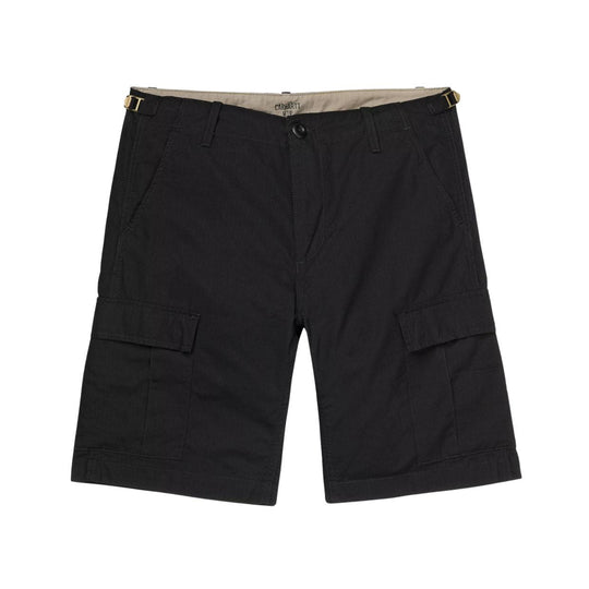 Carhartt WIP Aviation Short Heren Bermuda Zwart