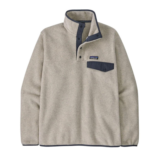 Herenfleece Patagonia Synchilla Snap-T Fleece Beige