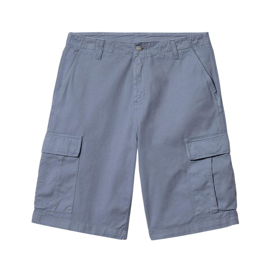 Heren bermuda Carhartt WIP Regular Cargo Short gewassen blauw