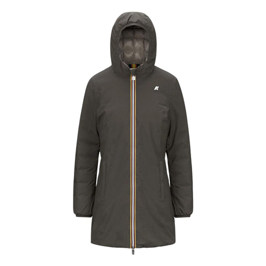 Women's K-Way Denise St Thermo Reversible Jacket Brown/Beige
