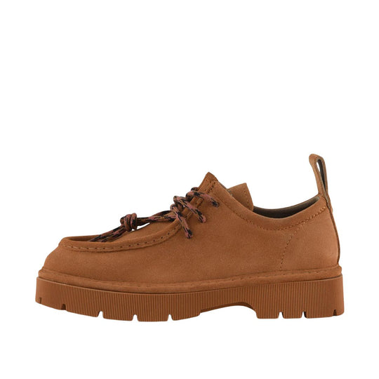 Scarpa Allacciata Donna Panchic P99 Suede Marrone
