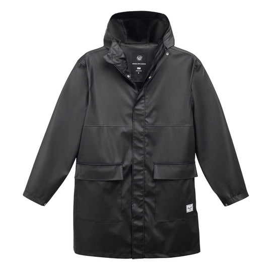 Giubbino Uomo Herschel Classic Rain Jacket Lungo Nero