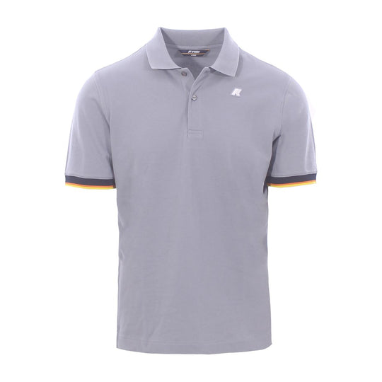 Polo Uomo K-Way Vincent Pique Grigio