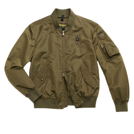 Heren jack Blauer Military Bomber Rocky Groen