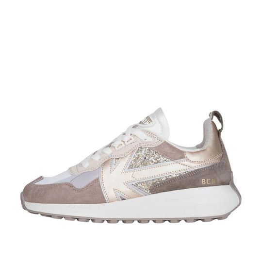 Dames sneakers Kaotiko Detroit Glam Goud/Wit/Roze