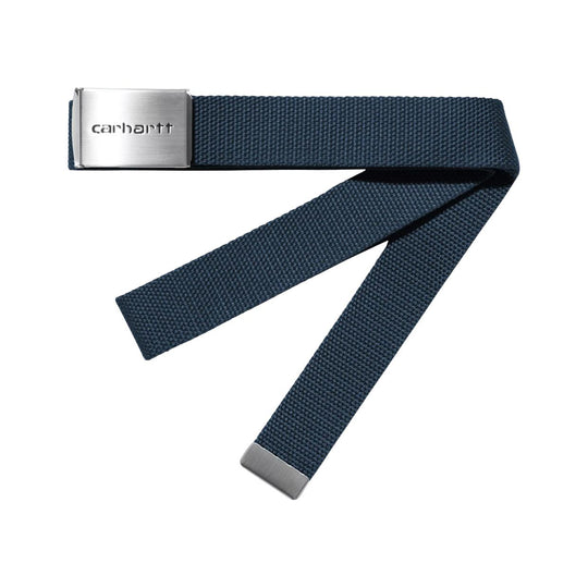 Cintura Carhartt WIP Clip Belt Blu Inchiostro